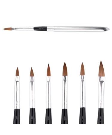 6pcs Nail Art Brush Set - Professional Design & Detailing Tools for Shellac & UV Liner - International Shipping Available - Buy Online on GoSupps.com