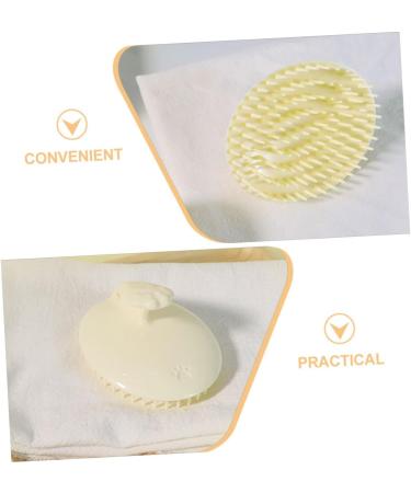 Beaupretty 3PC Shampoo Massager & Scalp Brush - Anti-Hair Loss Wet & Dry Use 9.60x8.20cm - Perfect for Body & Hair Care - Buy Online on GoSupps.com