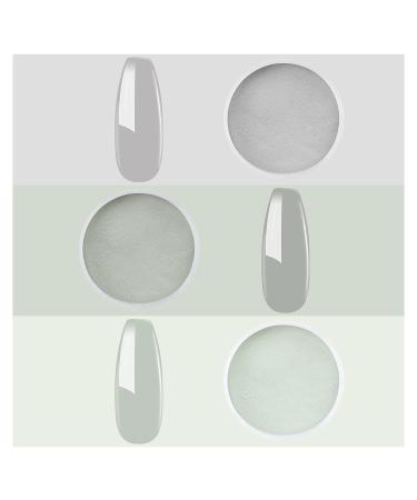 Lofuanna Nail Dip Powder Grey Kit - French Nail Art | Long Lasting DIY Manicure Set | Strengthen Nails Without UV Lamp | 1 Oz - Buy Online on GoSupps.com