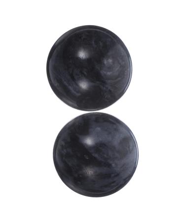 Coolhiya 2 STK Jade Massage fascia rolls Bath balls for adult exercise products for women Hand massage balls anti -stress ball health balls Chinese hand B Deep china fitness