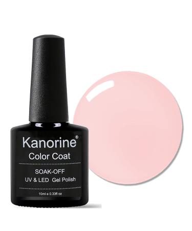 KANORINE Gel Polish Soak-Off UV/LED Gel Nail Polish nude Color Coat Gel Nail Varnish Nail Art TYPE 10ml A53