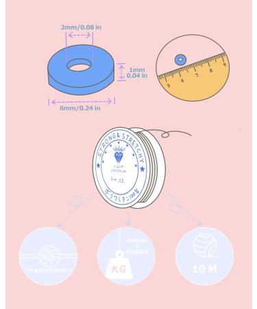 Deinduser Clay Beads Bracelet Making Kit - 7200 Pcs, 24 Colors Polymer Clay Beads - Jewelry Making Gift Pack for Adults - Buy Online on GoSupps.com