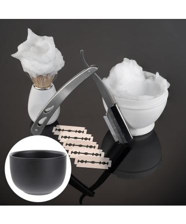 Frcolor 3pcs Stainless Steel Shaving Soap Shells - Razor Storage Men's Grooming Essentials - 7x7cm Black - Buy Online on GoSupps.com