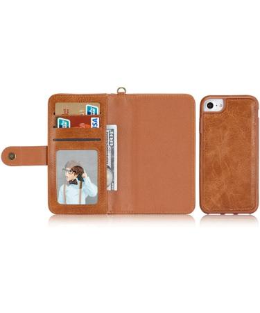 Jennyfly iPhone XS Max Wallet Case - PU Leather Hand Strap Card Slots - Brown - 2018 - Buy Online on GoSupps.com
