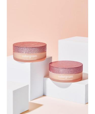 Colorgram Rosy Tone Up Powder - Daily Face Makeup for Flawless, Weightless Finish - Soft-Focus Setting Powder for Romantic and Daily Looks - Cruelty-Free - Buy Online on GoSupps.com