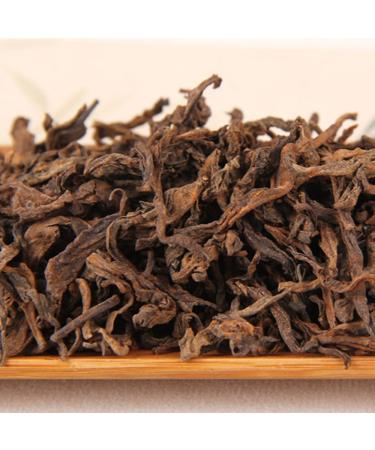 HQZM 200g Yunnan Laobangzhang Five Villages Centuryold Old Tree Loose Leaves Puerh Mature Tea Cellar Matured - Buy Online on GoSupps.com