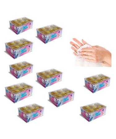 Pufai Puff Clean Hygienic Cleaning Wipes 240 Capsules 10 Boxes