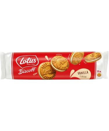 Lotus Biscoff Sandwich Biscuits Cream 110g Chocolate 110g & Vanilla 110g (3 Pack Mixed Bundle) - Buy Online on GoSupps.com