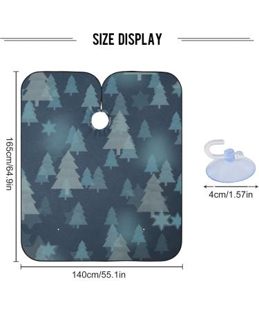 Buy Waterproof Barber Cape - Tree Pattern & Cheetah Haircut Bib for Men & Women | International Shipping Available - Buy Online on GoSupps.com