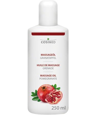 Cosimed Pomegranate Massage Oil 250ml - Natural Relaxation & Skin Nourishment | International Shipping Available - Buy Online on GoSupps.com
