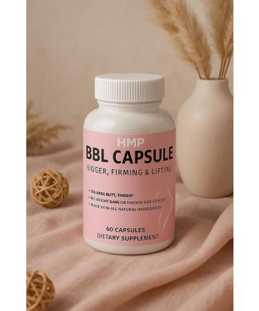 BBL capsule - Sculpter vos Fesses et Hanches | Forme Naturelle Augmentation de Volume | 60 Capsules (30 Jours) - Buy Online on GoSupps.com