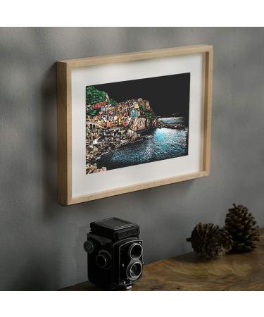 Rainbow Scratch Art Painting Paper (A4) for Kids & Adults - DIY Night View Scratchboard Set with 4 Sheets, Drawing Pen, and Clean Brush - Cinque Terre, Windmill, Hot Air Balloon, Ferris Wheel - Buy Online on GoSupps.com