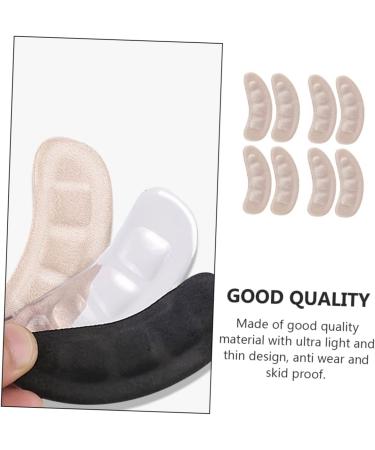 FRCOLOR Non-Slip Shoe Pads - 12 Pairs Adhesive Foam Cushion Inserts for Feet Sweat Absorbent Grip Pads for Forefoot & Heel Protection - Buy Online on GoSupps.com