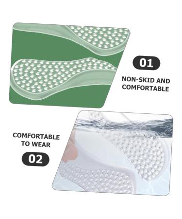 Clear Forefoot Cushion Pads - 4 Pairs Metatarsal Gel Cushions for High Heels | Comfort & Support - Buy Online on GoSupps.com