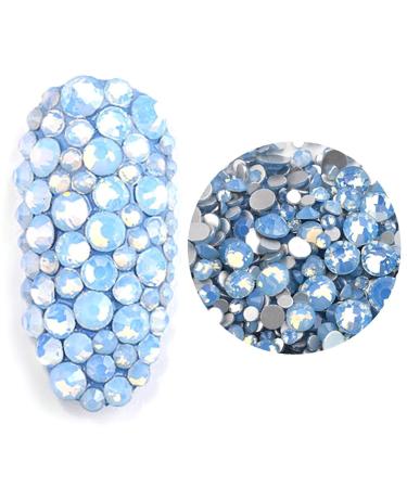 Artificial Flatback Mini Nail Art Rhinestones: Small Decorative Glittery Charms for Manicure