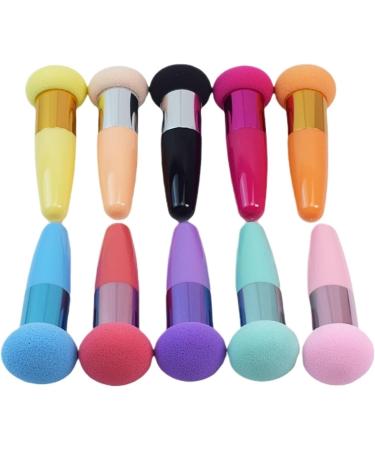 Mushroom Head Makeup Brushes Powder Puff Cosmetic Sponge With Handle Women Fashion Professional Makeup Beauty Tools (Color : Watermelon red) - Buy Online on GoSupps.com