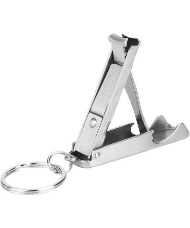 Nimomo Key Ring Nail Cutter 2 in 1 Mini Tool Key Chain Ring Nail Cutter Clippers and Bottle Opener Compact Design for On-The-Go Use Ideal for Home and Travel - Buy Online on GoSupps.com