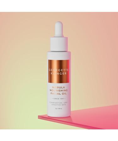 Marula Nourishing Facial Oil - Anti-Aging Serum for Plump Hydrated Skin | Minimize Pores Diminish Lines & Wrinkles | 10 Natural Oils - 1 oz by Georgette Klinger - Buy Online on GoSupps.com