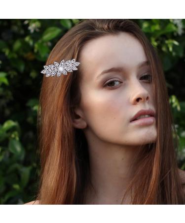 ARVALOLET Handmade Rhinestone Hair Clips Set of 3 Flower Petals DIY Diamond Hair Pins FJ003 - Buy Online on GoSupps.com