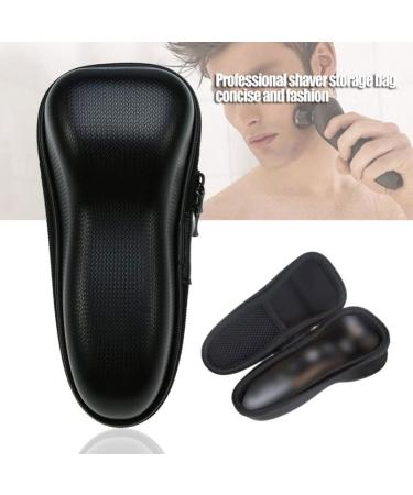 Shaver Organizer Case - Portable Electric Shaver Storage Bag for Travel | Black EVA Travel Carrying Case - Buy Online on GoSupps.com