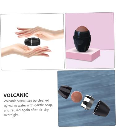 NOLITOY 6pcs Facial Volcano Oil Remover Skin Care Tools Facial Tool Facial Roller Face Massager 5X2.9X2.9CMx6pcs Whitex6pcs - Buy Online on GoSupps.com