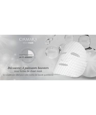 Casmara sheet masks 5 x Glow Booster masks vitamin C - Buy Online on GoSupps.com