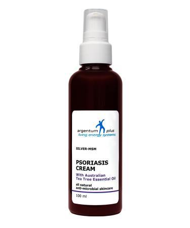 argentum plus Argento-MSM Psoriasis Cream with Australian Tea Tree 100ml | for psoriasis prone skin
