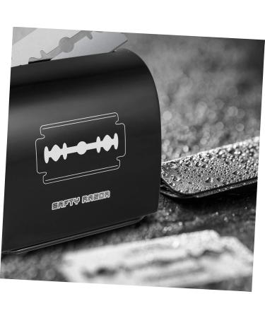 PopetPop 12 STK Razor Blade Storage Box - Safe Disposal Container for Razors Travel Case Black - 3 Pack (6.5x4.5x6cm) - Buy Online on GoSupps.com