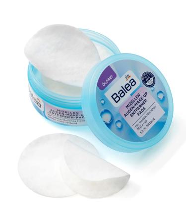Balea Eye Make-Up Remover Pads - Aloe Vera Oil-Free 50 Pieces | Gentle & Effective | International Shipping - Buy Online on GoSupps.com