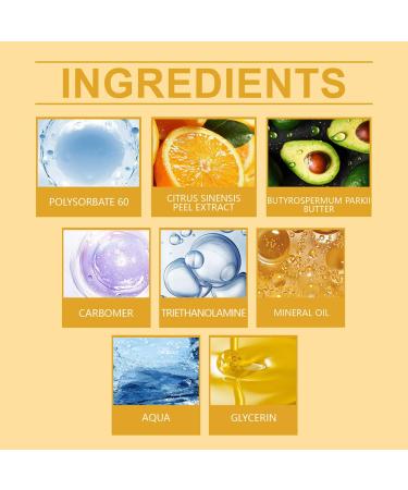 Wenrny Orange body Lotion 3.5oz Deeply Moisturizing Shea Butter body butter Organic Hydrating Body And Hand Cream for Dry Skin Winter Moisturizer for Women Christmas Stocking Stuffers Gifts (2) - Buy Online on GoSupps.com