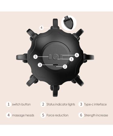 Buy the Best Scalp Massager Octopus | Portable 3-Speed Electric Head Massager | Ultimate Relaxation and Stress Relief - Buy Online on GoSupps.com