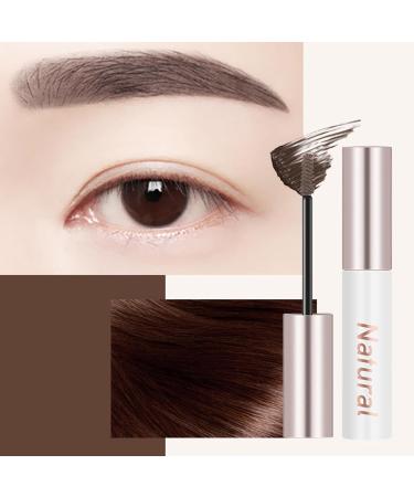 Eyebrow Gel Tint | Eyebrow Wax and Tinted Brow Gel Waterproof | Eyebrow Coloring Gel Eyebrow Wax Sweatproof Long-Lasting Salon Home Use Brow Gel Tint for Men and Women Dark Brown 1# dark brown - Buy Online on GoSupps.com