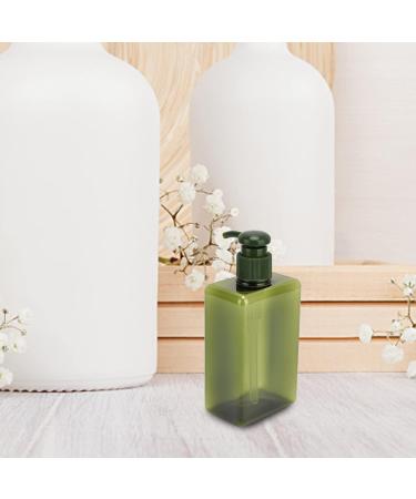 Travel Size Toiletries Leakproof 280ml Plastic Pump Bottles | 3Pcs Thickened Travel Bottles for Bathroom & Kitchen - Buy Online on GoSupps.com
