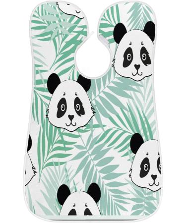 Beard Bib Apron for Men - Waterproof Hair Catcher & Grooming Cloth - Cute Panda Design for Easy Shaving & Trimming - Buy Online on GoSupps.com