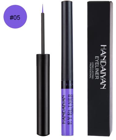 Long-Lasting Waterproof Purple Matte Liquid Eyeliner - Highly Pigmented Eye Makeup Tool - Buy Online on GoSupps.com