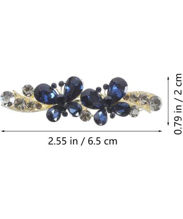 FOMIYES Rhinestones Hair Barrette Spring Hair Clip Glitter Barrette Women Decorative Barrette - Buy Online on GoSupps.com
