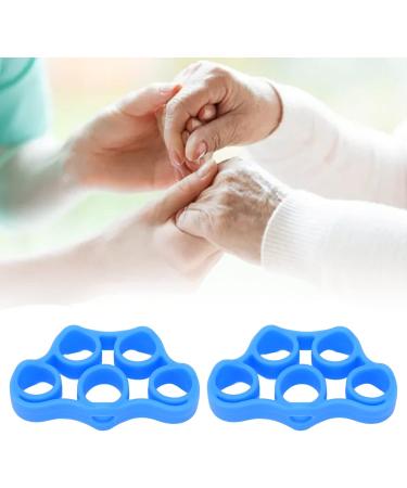 Finger Strength Exerciser Portable 2 Pcs Improve Finger Grip Finger Movement Washable Finger Strengthening for Elderly to Exercise Royalblue 8.8lb - Buy Online on GoSupps.com