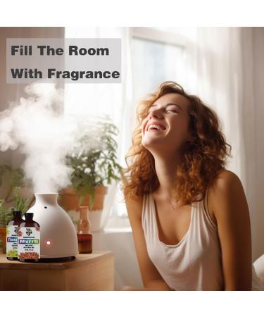 GV77ZF Essential Oil Two 4 Fl Oz (120Ml) Set - Pure Natural Geranium Oil and Jasmine Essential Oil for Diffuser Humidifier Skin Care Home Fragrance Bath Hair Care Cleansing Massage Yoga - Buy Online on GoSupps.com