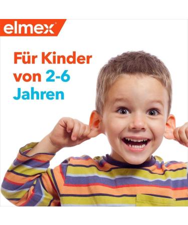 Elmex Children's Toothbrush Duo Pack - 2 Soft Bristle Brushes for Healthy Smiles | International Shipping Available - Buy Online on GoSupps.com