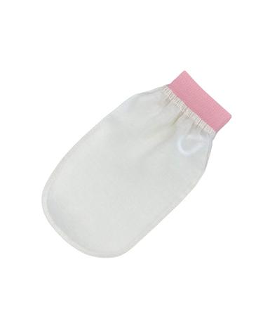 Buy Turkish Hammam Peeling Gloves - 100% Silk Body Exfoliation for Men & Women | Feel Fine Spa Essential (Pink Orange) - Buy Online on GoSupps.com