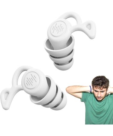 Sleeping Ear Plugs - Comfortable Washable & Reusable Silicone Noise Cancelling Ear Protection for Travel & Musicians - Buy Online on GoSupps.com