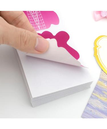 Professional Stiletto Nail Forms 100Pcs for Builder Gel Polygel Nail Art Extension Sticker Self-adhesive Nail Art Tips Guide Stickers for Acrylic Gel Nail Extension Art 100Pcs Extralong-Blossoms - Buy Online on GoSupps.com