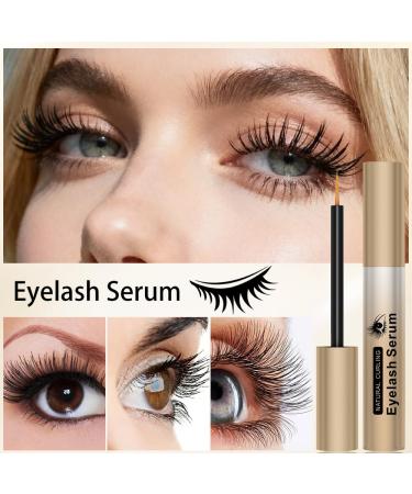 Lash Growth Serum for Longer Fuller Eyelashes - 5mL Vegan Eyelash Enhancer with Botanical Complex - Nourishes Lash Follicles Reduces Breakage - Safe for Sensitive Eyes & Contact Lens Wearers - Buy Online on GoSupps.com