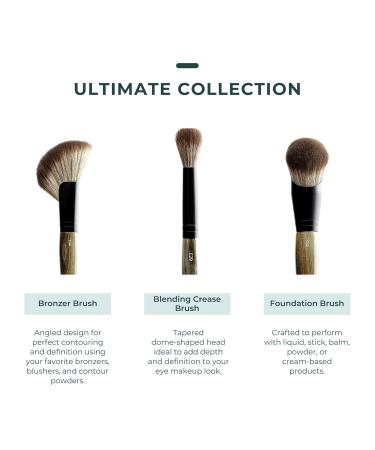 Rose and Ben Beauty E29 Blending Crease Brush | Tapered Dome for Contouring | Cruelty-Free Makeup Brush for Flawless Application - Buy Online on GoSupps.com