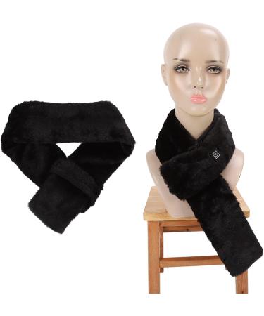 Black Heated Scarf & Electric Neck Pillow - Wireless Thermal Support with 3 Adjustable Temperatures for Ultimate Relaxation - Buy Online on GoSupps.com