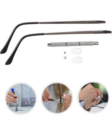 Ulechnovo 5 Sets of Glasses Screwdrivers - Metal Sunglasses Repair Tools | 14.2x4cm | Durable Frame & Temple Arm Fixing - Buy Online on GoSupps.com