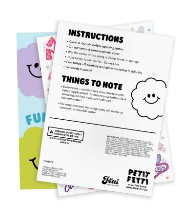 XO Fetti Pink Temporary Tattoos for Girls - 42 Styles | Birthday Party Supplies & Favors - Buy Online on GoSupps.com