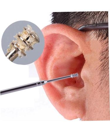 Lurrose 3 Sets 6-Piece Ear Cleaning, Lip Gloss & Piercing Kit - Stainless Steel Ear Wax Removal Tools & Spiral Spring Ear Cleaner Set - Buy Online on GoSupps.com