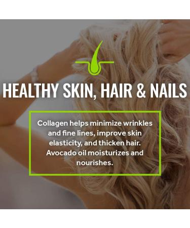 RSP Nutrition AvoCollagen Vanilla Bean | Collagen Peptides & Avocado Oil Powder 14.1 oz - Buy Online on GoSupps.com