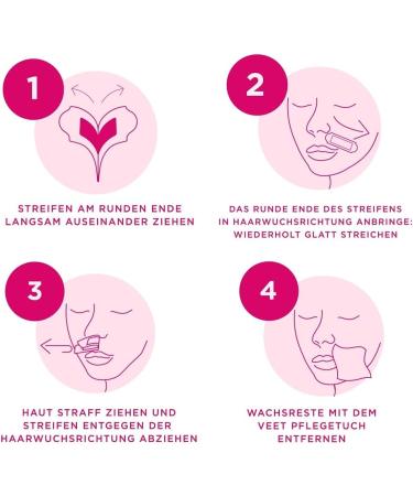 Veet Easy Gel Cold Wax Strips for Normal Skin - 20 Double Strips for 40 Applications - Up to 28 Days of Smooth Skin - Minimal Ingredients - Ideal for Face - Buy Online on GoSupps.com